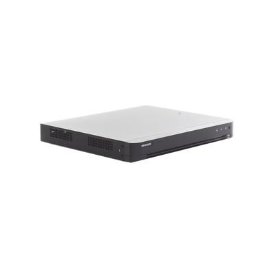 DVR 32 Canales TurboHD + 2 Canales IP / 2 Megapíxel (1080p) Lite / Acusense (Evita Falsas Alarmas) / H.265+ / Salida de Video en Full HD