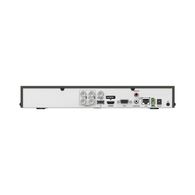 DVR 4 Canales TURBOHD + 2 Canales IP / 5 Megapíxel Lite / Reconocimiento Facial / ACUSENSE (Evita falsas alarmas)