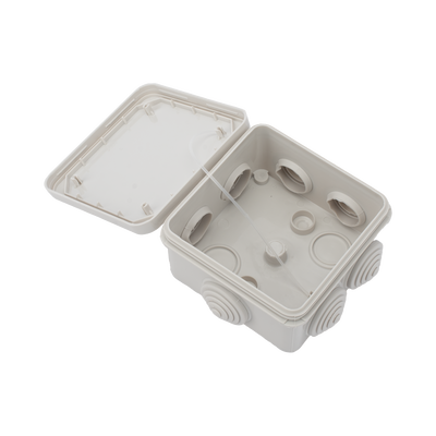 Caja de Derivación Conexión de Plástico 7 Glándulas de Goma Para Instalaciones Comerciales