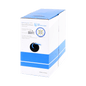 Bobina de cable de 305 metros Cat6, CM, 24 AWG, Alto Rendimiento, ETL, UL, color azul