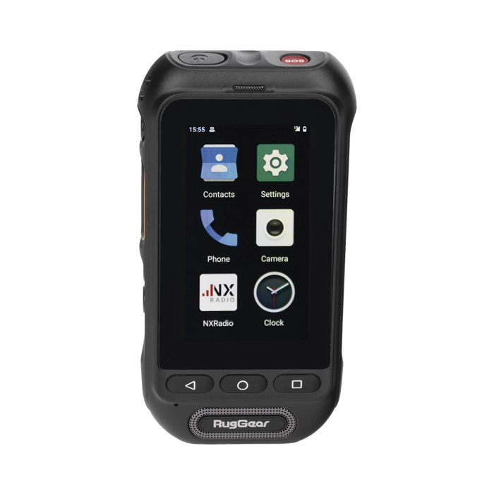 RugGear Radio PoC LTE, IP68 Resistente al Agua, Pantalla Táctil 3"