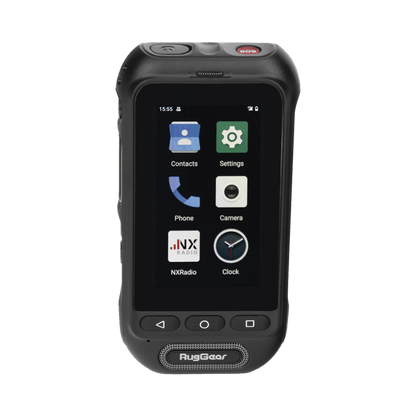 RugGear Radio PoC LTE, IP68 Resistente al Agua, Pantalla Táctil 3"