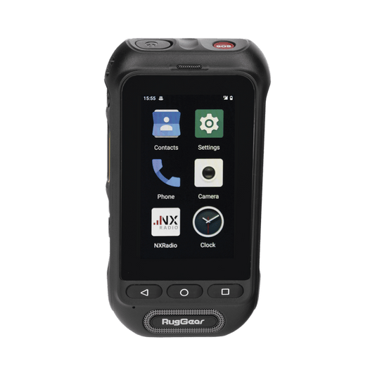 RugGear Radio PoC LTE, IP68 Resistente al Agua, Pantalla Táctil 3"