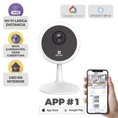 Mini Cámara IP 2 Megapixel / Detección de Movimiento / Grabación en la Nube / Notificación Push