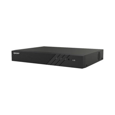 DVR 8 Canales TURBOHD + 4 Canales IP / 8 Megapíxel (4K) / ACUSENSE (Evita Falsas Alarmas) / Reconocimiento Facial