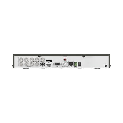 DVR 8 Canales TURBOHD + 4 Canales IP / 5 Megapíxel Lite / Reconocimiento Facial / ACUSENSE (Evita falsas alarmas)