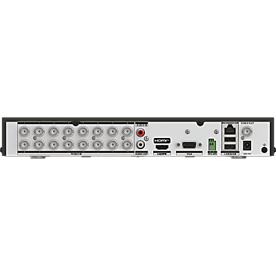 DVR 16 Canales TURBOHD + 16 Canales IP / 8 Megapíxel (4K) / ACUSENSE / Reconocimiento Facial / 2 Bahías de Disco Duro
