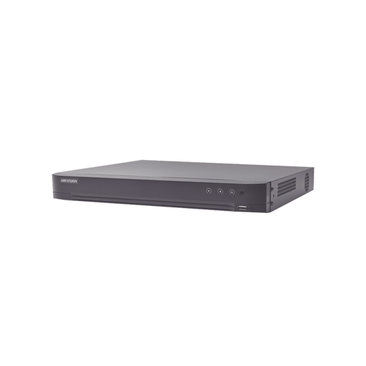 DVR 8 Canales TURBOHD + 8 Canales IP / 8 Megapíxel (4K) / ACUSENSE / Reconocimiento Facial / Alarmas I/O