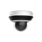 Mini Domo PTZ IP 2 Megapixel / 4X Zoom / H.265+ / 20 mts IR EXIR / WDR 120dB / PoE / IK10 / Exterior IP66 / Ultra Baja Iluminación / Micrófono Integrado / PoE