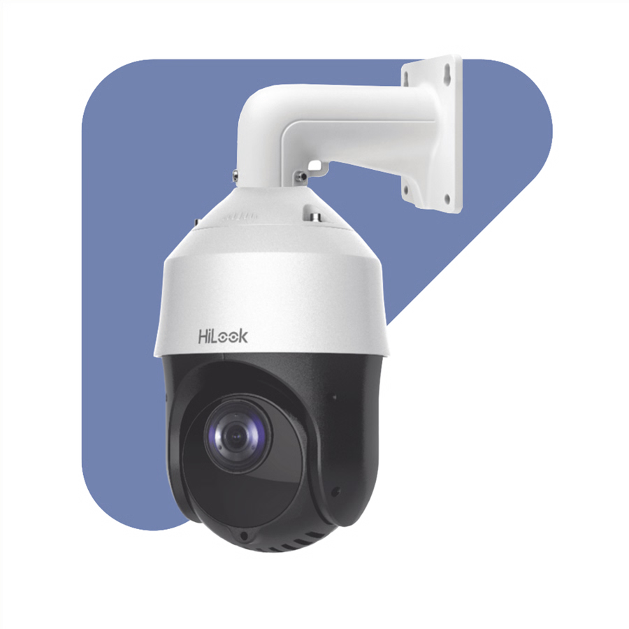 Cámara Domo PTZ IP 2 Megapíxel / 15X Zoom / 100 mts IR / PoE+/ WDR 120 dB / Defog / EIS / HLC / 3D-DNR