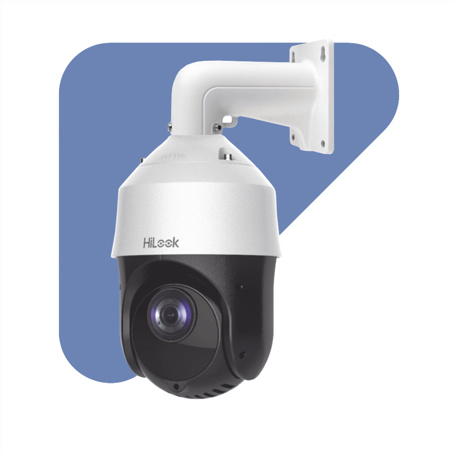 Cámara Domo PTZ IP 2 Megapíxel / 25X Zoom / 100 mts IR / PoE+/ WDR 120 dB / Defog / EIS / HLC / 3D-DNR