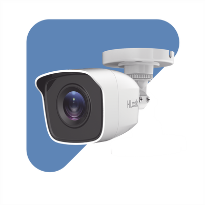 Cámara Tipo Bala TURBOHD 2 Megapíxeles (1080p) / Gran Angular 103° / Lente 2.8 mm / IR EXIR Inteligente 20 mts / Exterior IP66