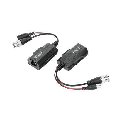 Kit de transceptores activos con conector para alimentación (12V/24Vcc/AC) TurboHD
