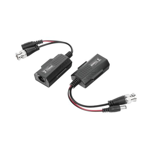 Kit de transceptores activos con conector para alimentación (12V/24Vcc/AC) TurboHD